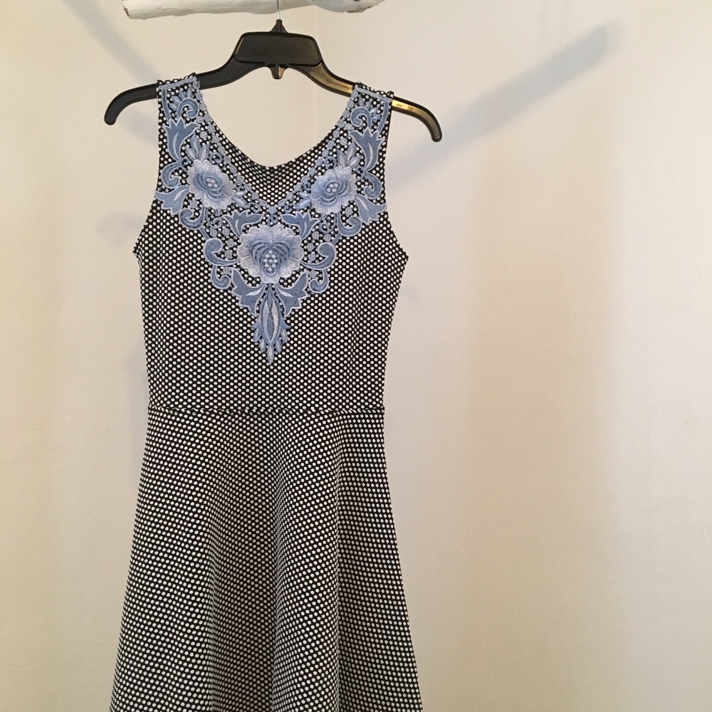Polka dot Fit and Flare Dress!